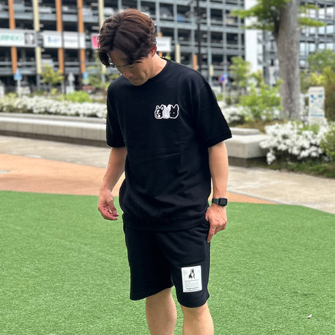 TAG ルーズシルエットスウェットショーツ